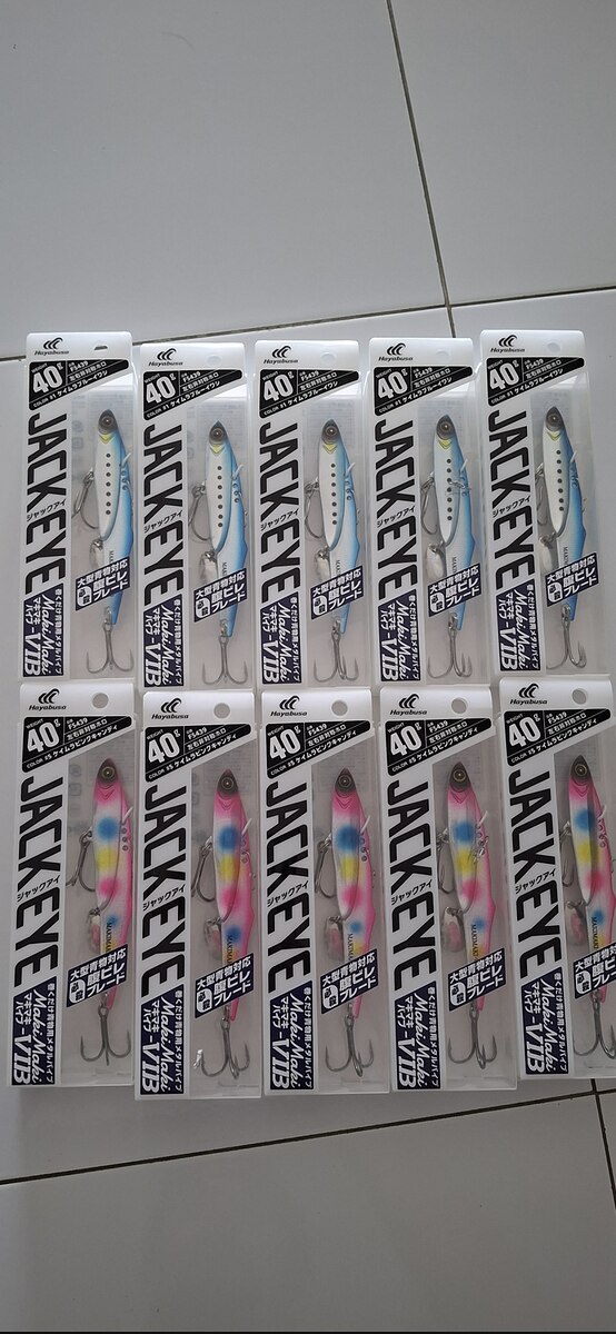Hayabusa jack eye 40กรัม ตัวละ130บาทส่ง40ครับ