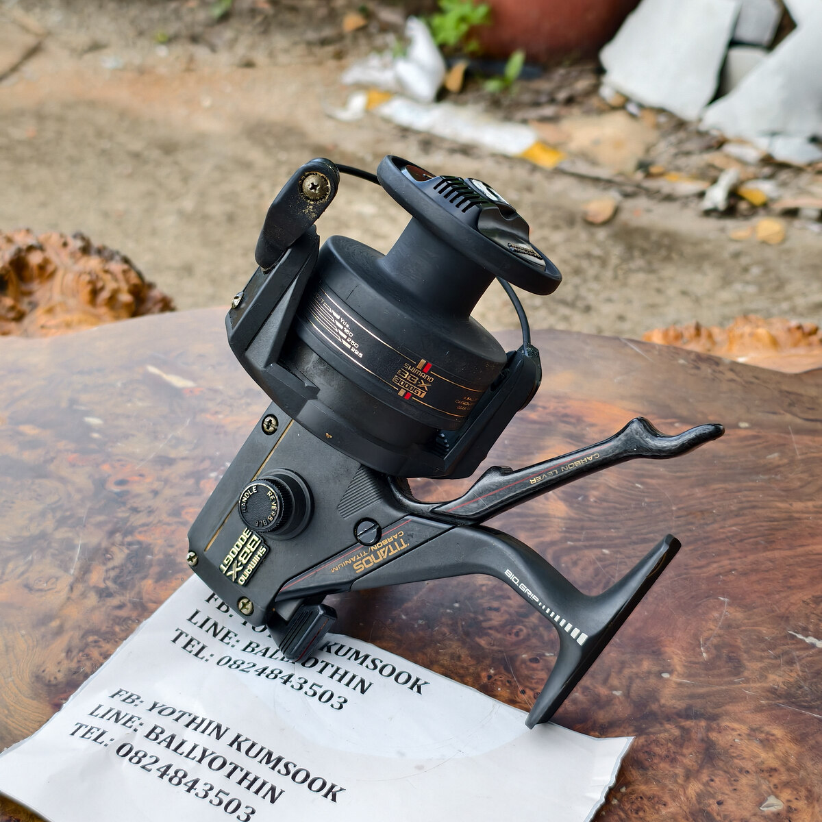รอก ISO ตัวใหญ่ SHIMANO BB-X 3000GT มือสองญี่ปุ่นสวยๆ