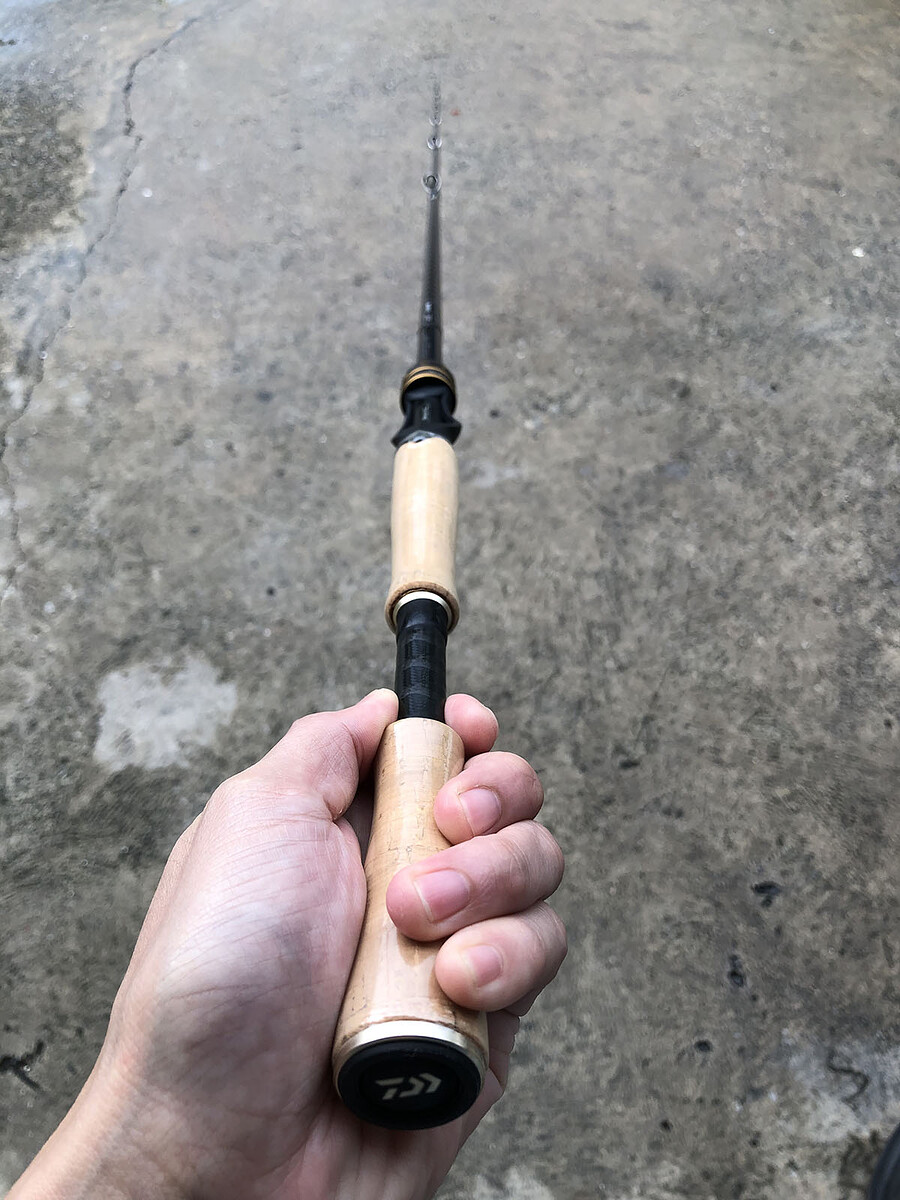 3. Daiwa AIR EDGE 701MHB-ST·E คัน 1 ท่อนยาว 7 ฟุต เวท 8-20lb คันสวยมากริ้วรอยน้อยมากๆ คันสวยมาก A+++