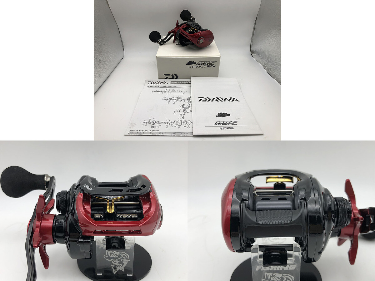 16. Daiwa HRF PE 7.3R-TW รอกสวยใหม่มากๆ สปูนสวยไร้ริ้วรอย รอกสวยหมุนลื่นใช้งานปกติทุกระบบครับ พร้อมก