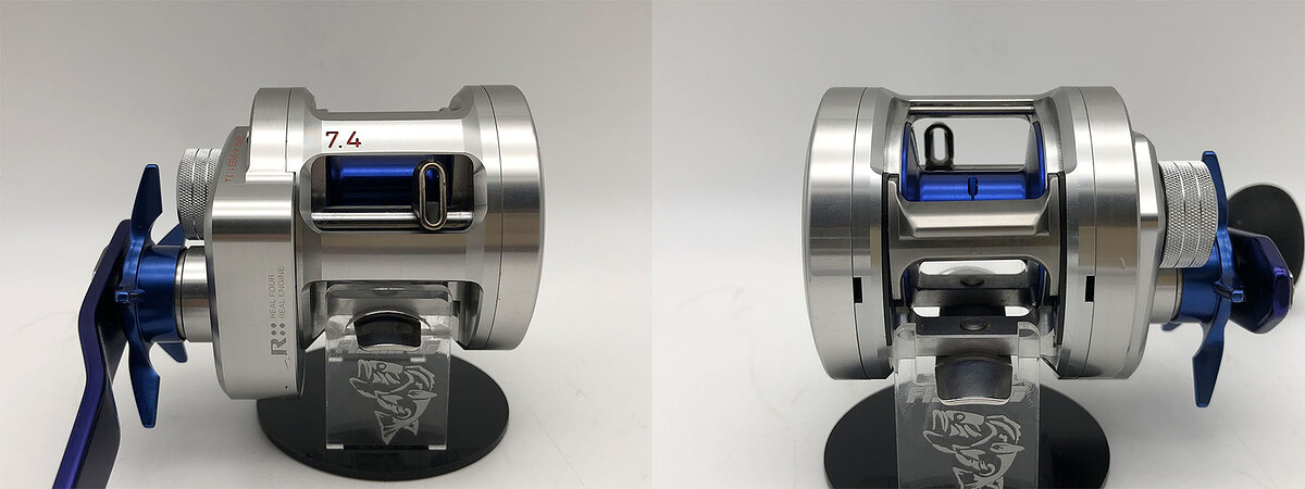 17. Daiwa RYOGA C2025 PE-SH รอกสวยริ้วรอยผิวบางๆ บ้างเล็กน้อย สปูนสวยริ้วรอยไม่มี รอกสวยหมุนลื่นใช้ง