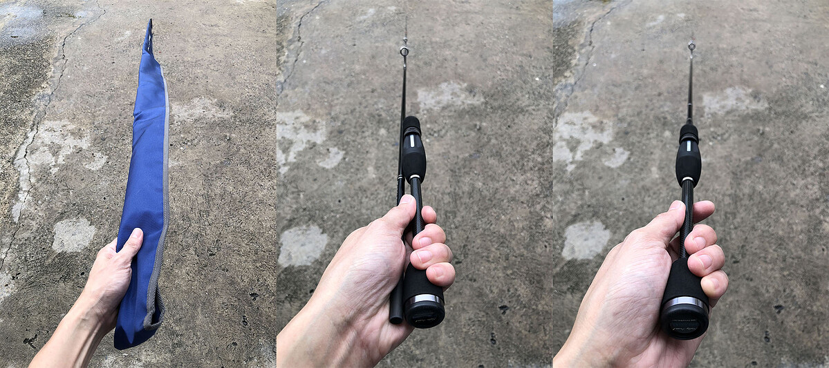 7. BREADEN Glamour Rock Fish TR74 electro คัน 2 ท่อนต่อโคนยาว 7'4" Lure: 0.6-5g , Line: 2-3lb คันสวย