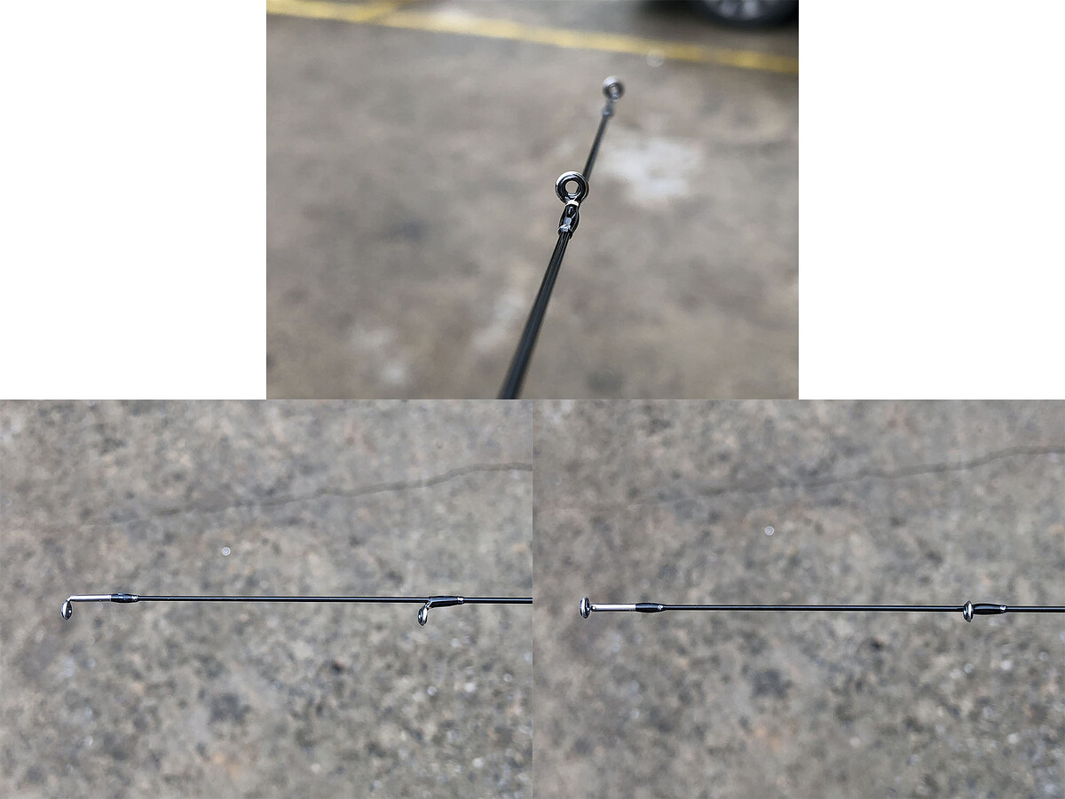BREADEN Glamour Rock Fish TR74 electro คัน 2 ท่อนต่อโคนยาว 7'4" Lure: 0.6-5g , Line: 2-3lb คันสวยริ้