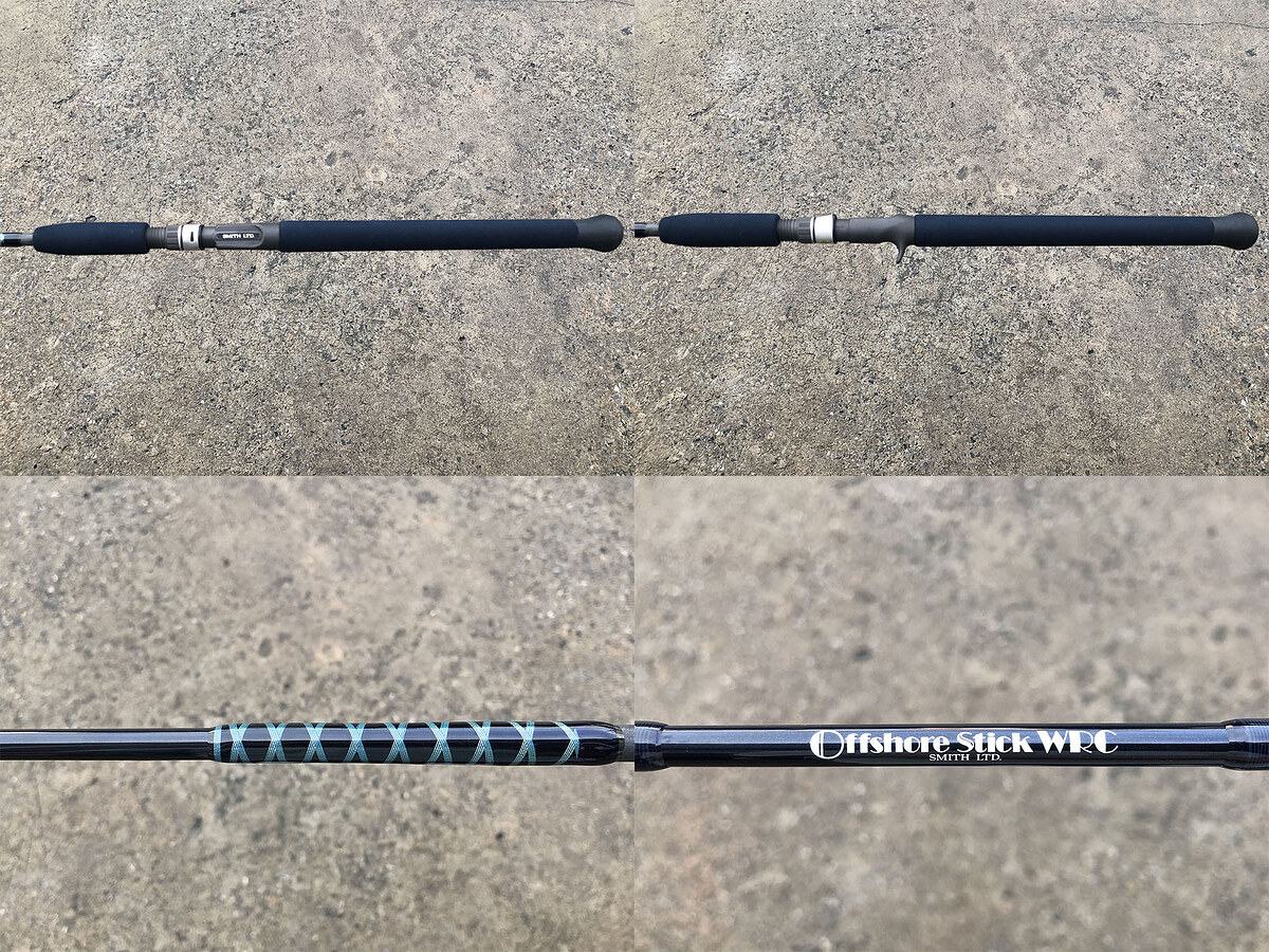 Smith Offshore WRC-60LP/12 คัน 2 ท่อนต่อโคนยาว 6 ฟุต Lure: ~40g (Casting) , Line: PE2-3 , Max Drag: 