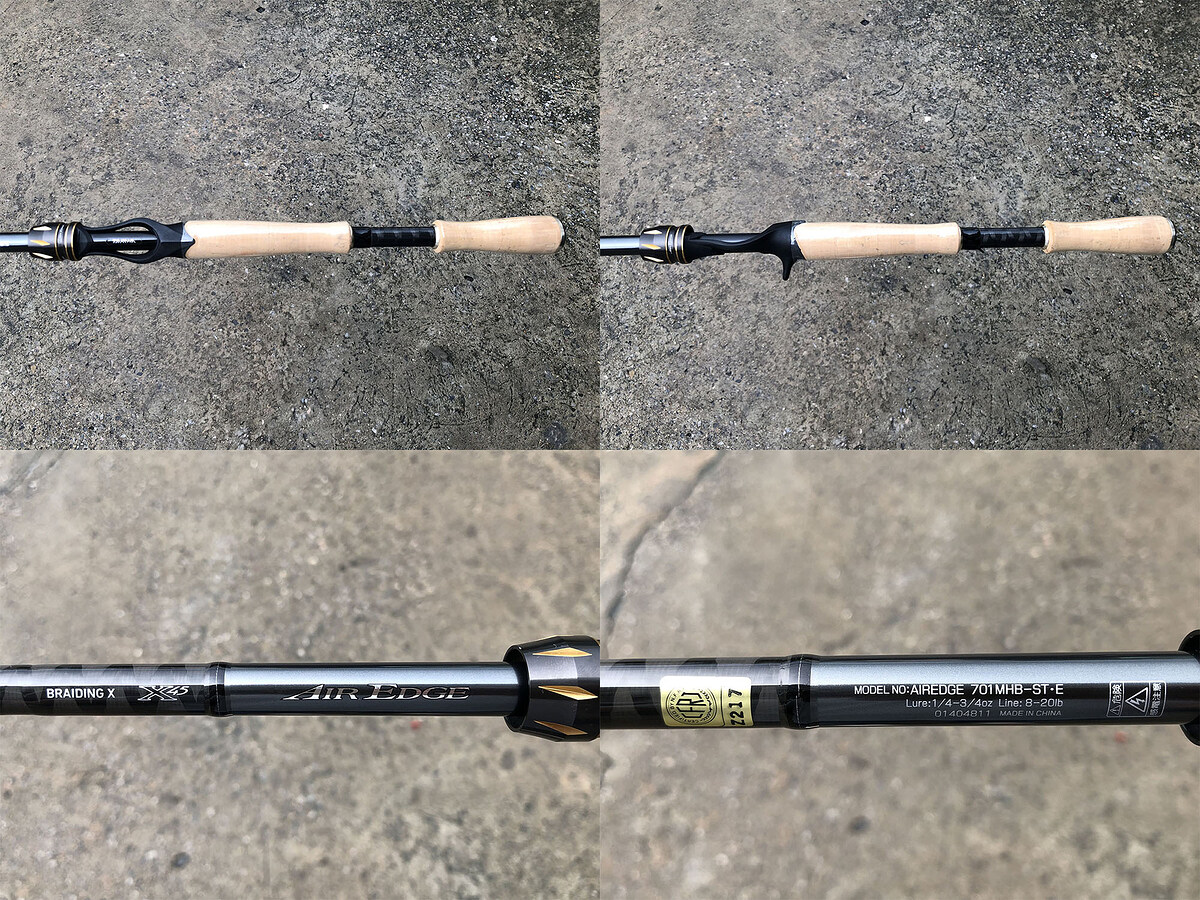 Daiwa AIR EDGE 701MHB-ST·E คัน 1 ท่อนยาว 7 ฟุต เวท 8-20lb คันสวยมากริ้วรอยน้อยมากๆ คันสวยมาก A+++ คร