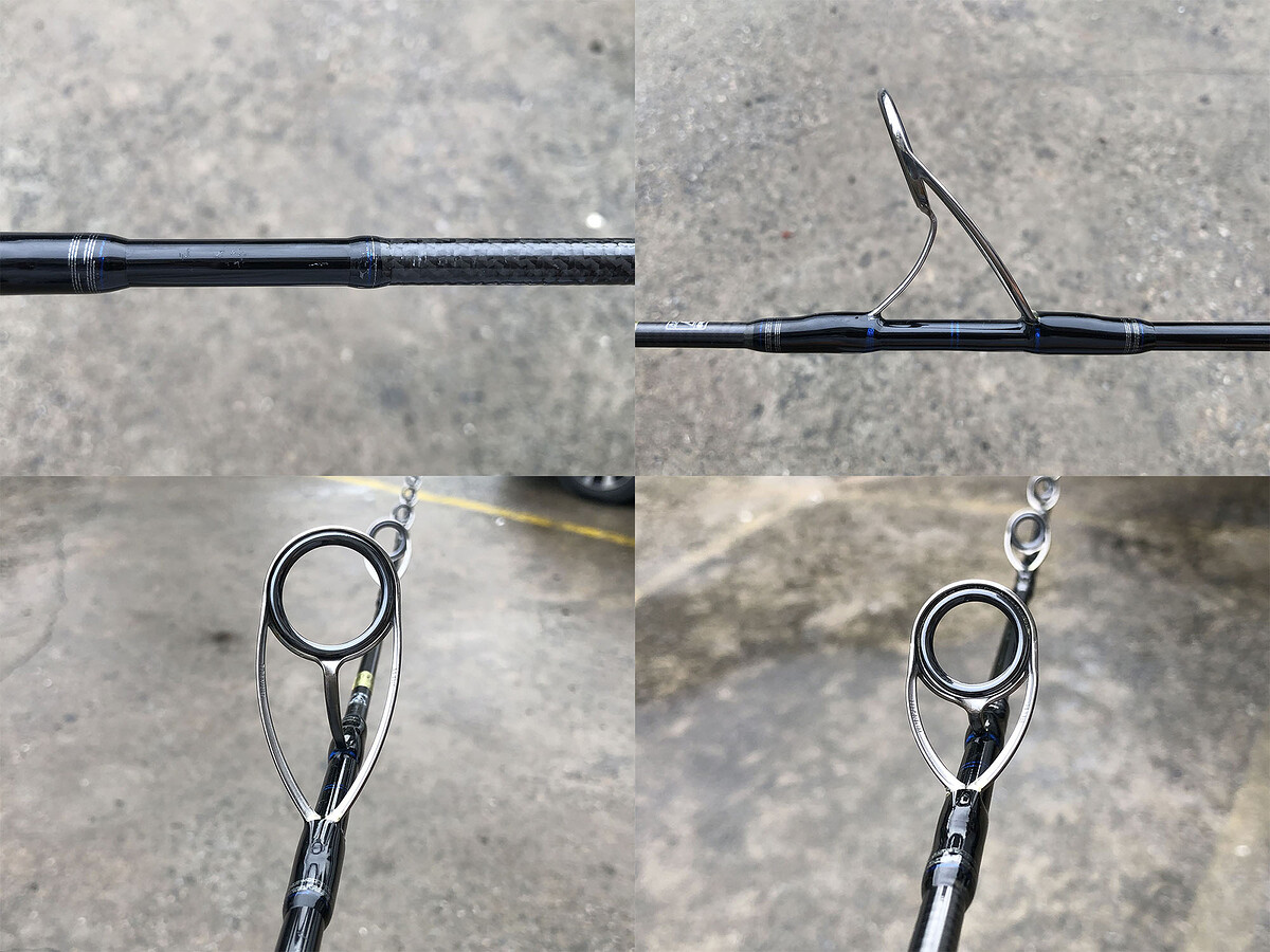 Daiwa Saltiga 60S-3/4 คัน 1 ท่อนยาว 6 ฟุต Jig Wt: 60-150g , Max Line: 40lb คันสวยริ้วรอยผิวบางๆ เล็ก