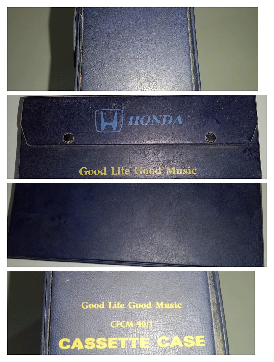 กล่องใส่ตลับเทปคาสเซท ติดรถ HONDA