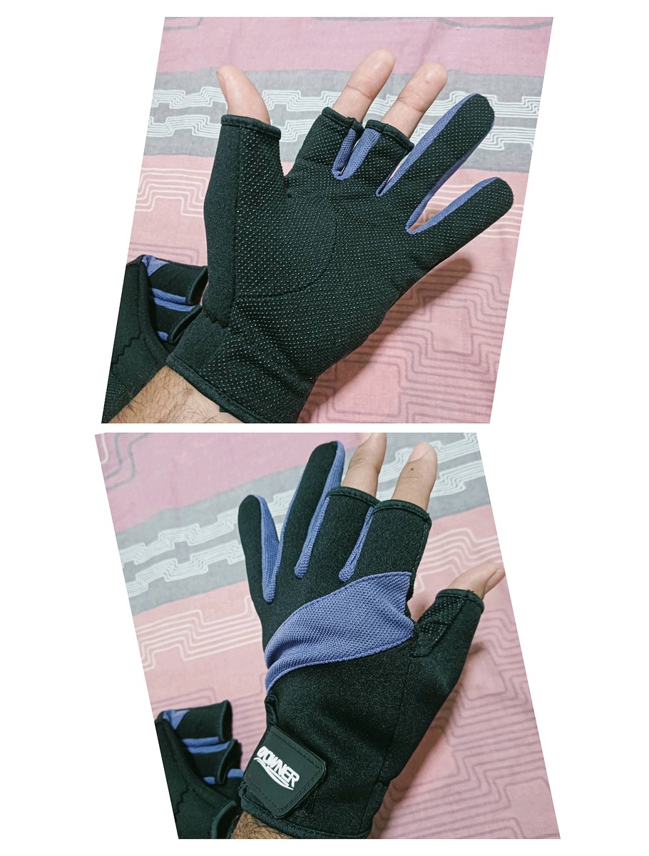 ถุงมือตกปลา Owner size L ซื้อมาไม่เคยใช้ 200 พร้อมส่ง
