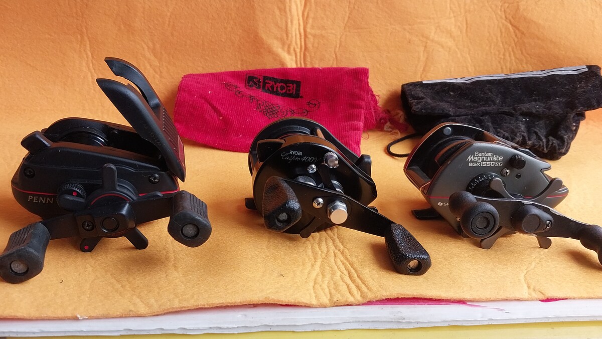 1penn สภาพตามรูปใช้ได้ยังไม่ล้าง600รวมส่ง
2ryodi 400v สภาพตามรูปใช้ได้690รวมส่ง
3shimano bgx155pzg