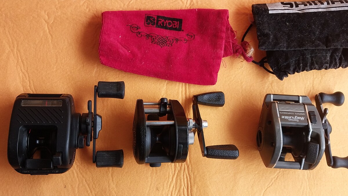 1penn สภาพตามรูปใช้ได้ยังไม่ล้าง600รวมส่ง
2ryodi 400v สภาพตามรูปใช้ได้690รวมส่ง
3shimano bgx155pzg