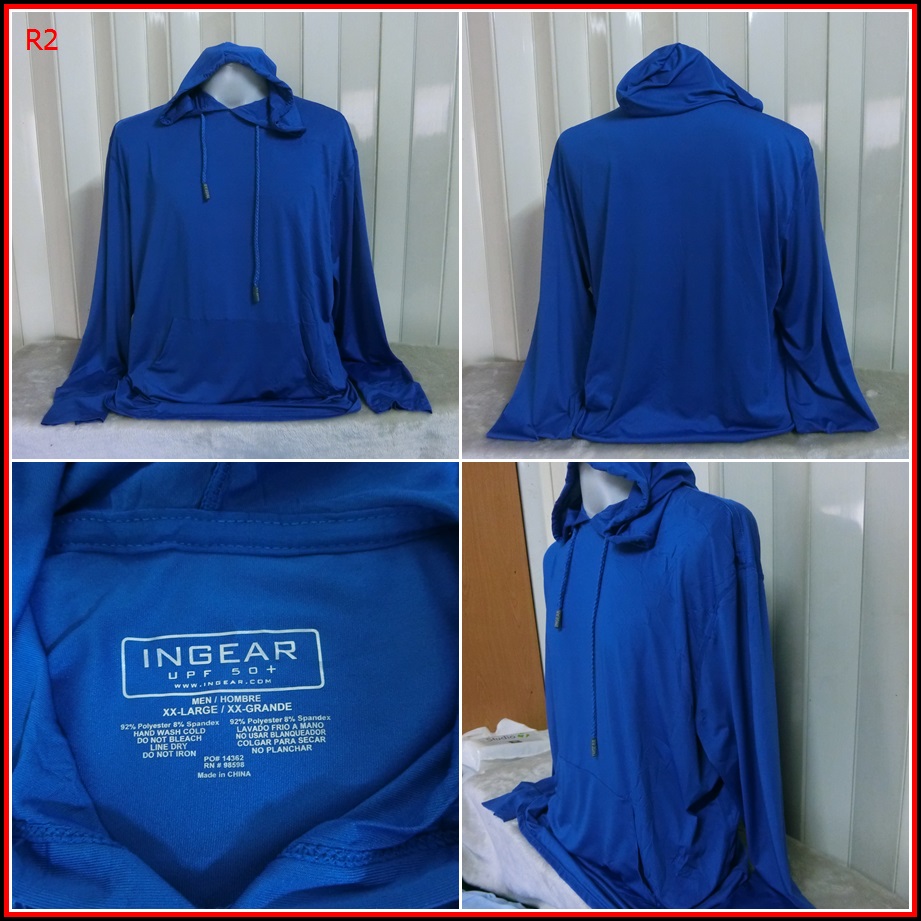 R2.INGEAR เสื้อ outdoor สำหรับใส่ออกทริป กลางแจ้ง ตกปลา เดินป่าแคมปิ้ง เนื้อบางกันร้อนชนิดผ้าแห้งไว 