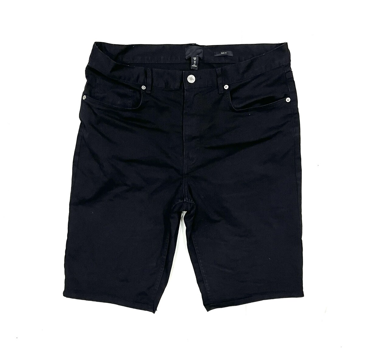 ~ € ~ กางเกงยีนส์ขาสั้นผู้ชาย H&M สีดำ (32) 200.-