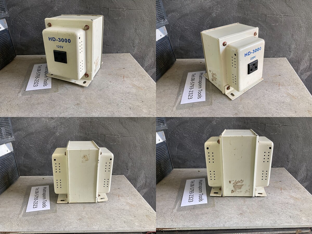 หม้อแปลงStep up-down ลูกใหญ่ 3kva