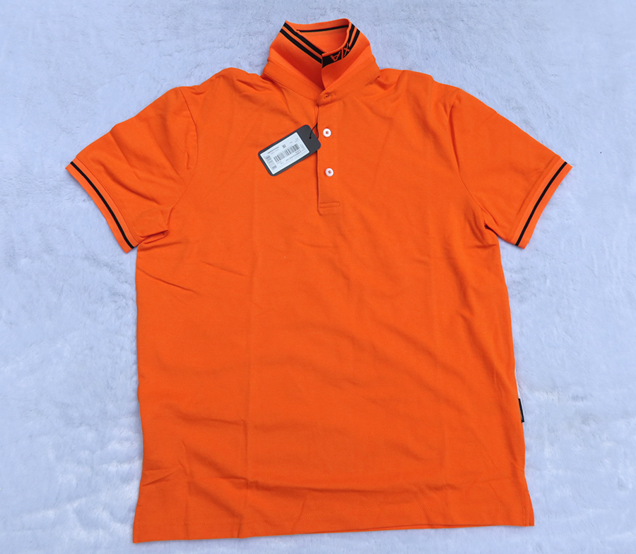 ARMANI /40/42 เสื้อยืดปกโปโลใหม่แท้ถูกตัดป้ายหลุดโรงงาน ราคารวมส่ง flash