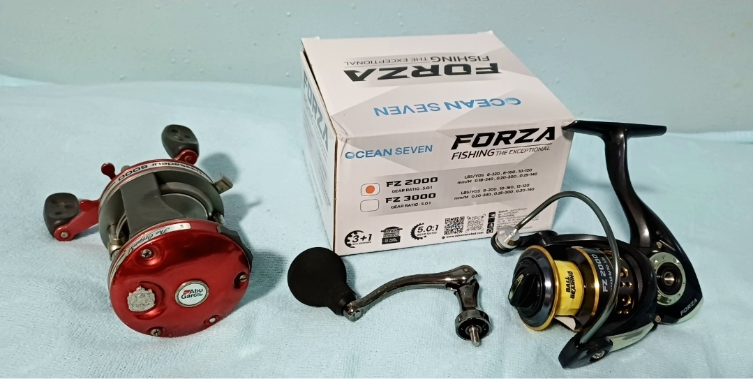 ขอขายรอก ABU 6000 .. The Original แถมรอกสปินของใหม่ 1 ตัว