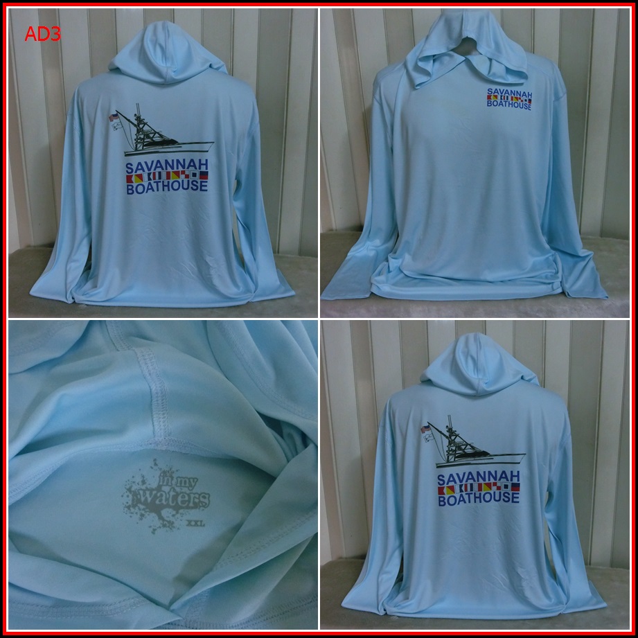 AD3.เสื้อตกปลา BOATHHOUSE  HOODIE ใส่ออกทริปกลางแจ้ง ตกปลา เนื้อผ้าบางกันร้อน ชนิดเนื้อผ้าแห้งไว  Si