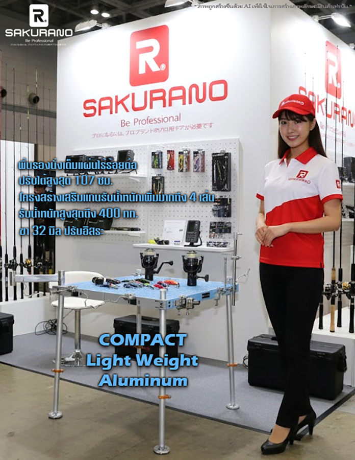 บัลลังค์อลูมิเนียม SAKURANO เกรด Standard  ATX