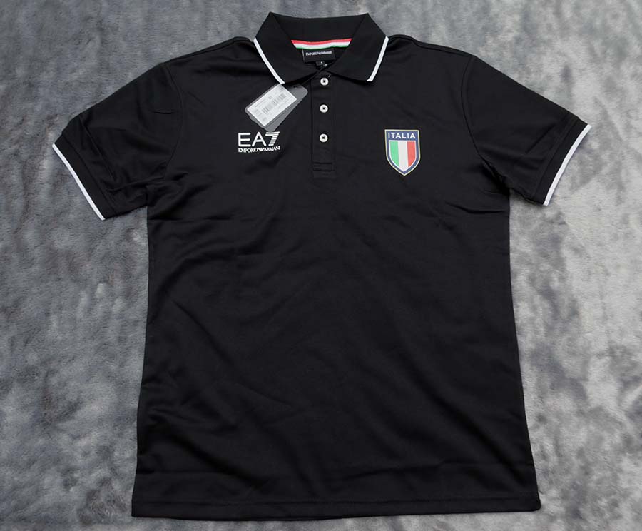 EA-7 ARMANI Team Italia polo /44/46 เสื้อปกโปโล 2 สีสวยใหม่แท้หลุดโรงงาน