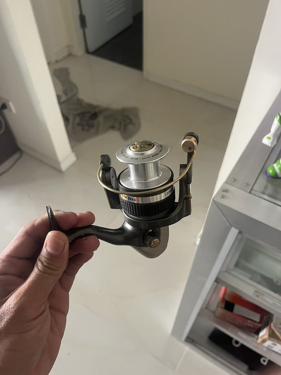 รอกตกปลา ABU Garcia Cardinal 704 เบรกกลาง 