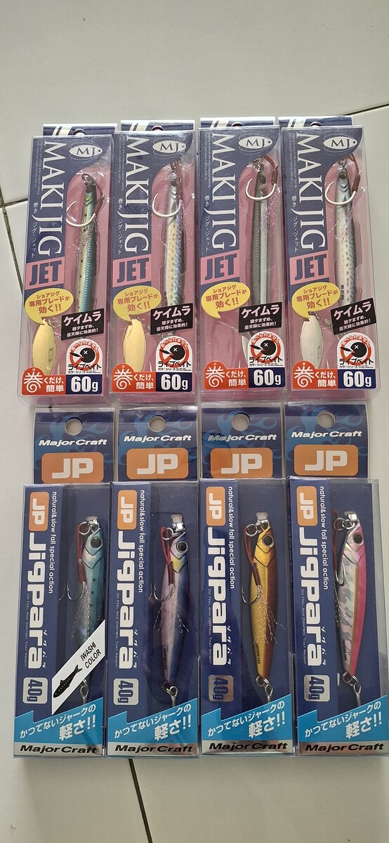 Major craft 40,60กรัม งานจิ๊ก-แคส มีสีละหลายตั�