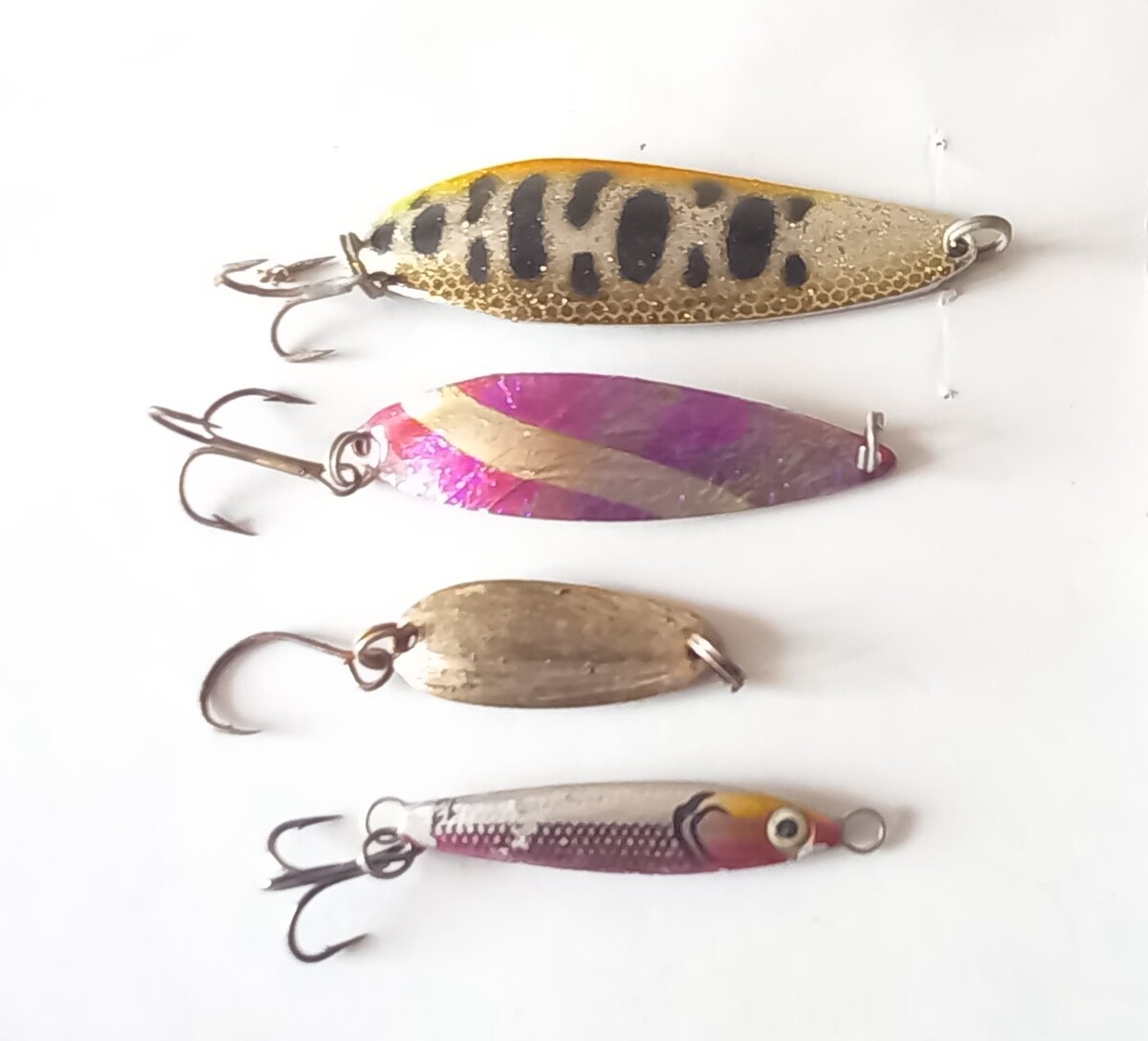เหยื่อปลอมสปูน Shimano โยกุ้งจิ๋ว Handmade