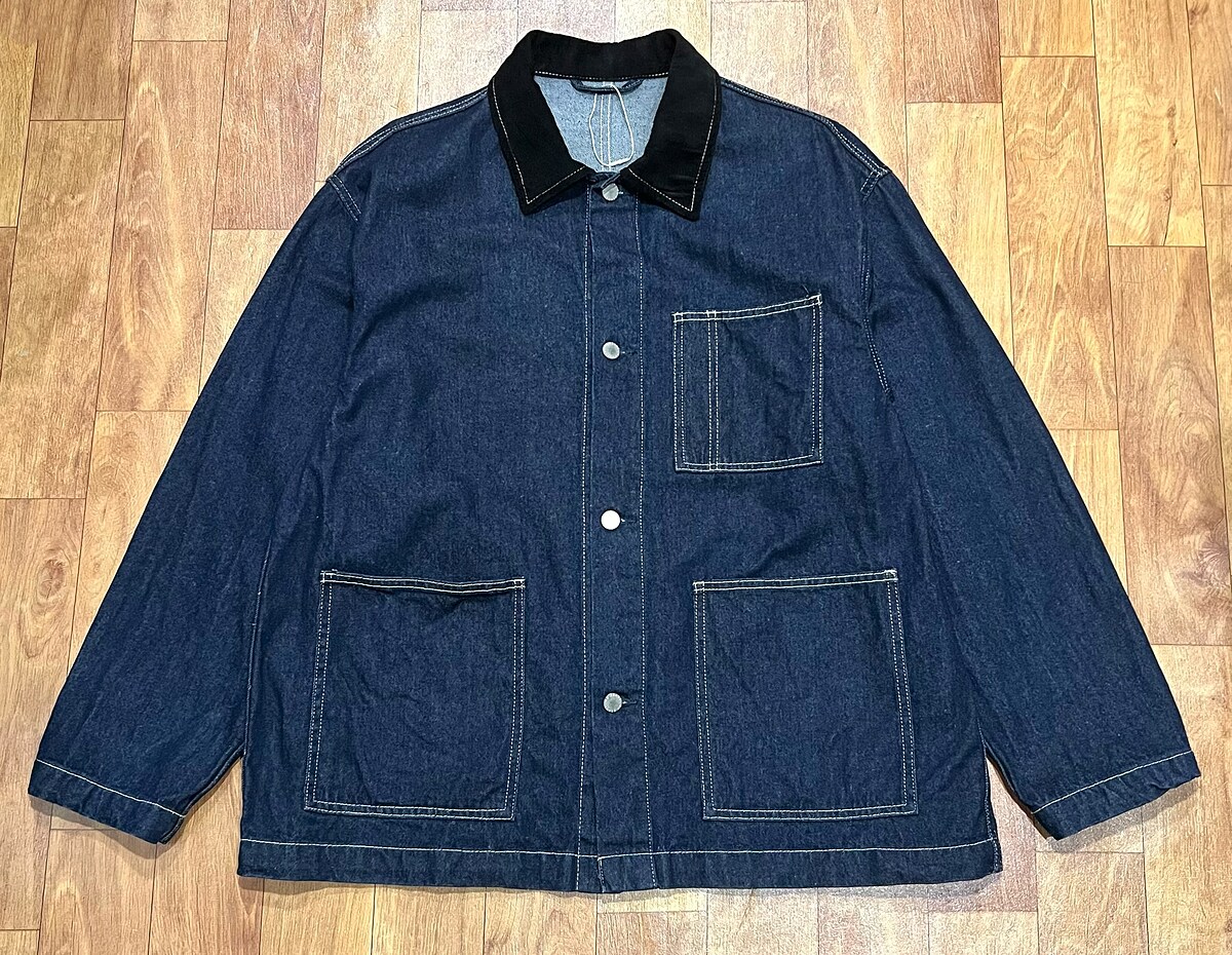 เสื้อ GU Denim Coverall Jacket 