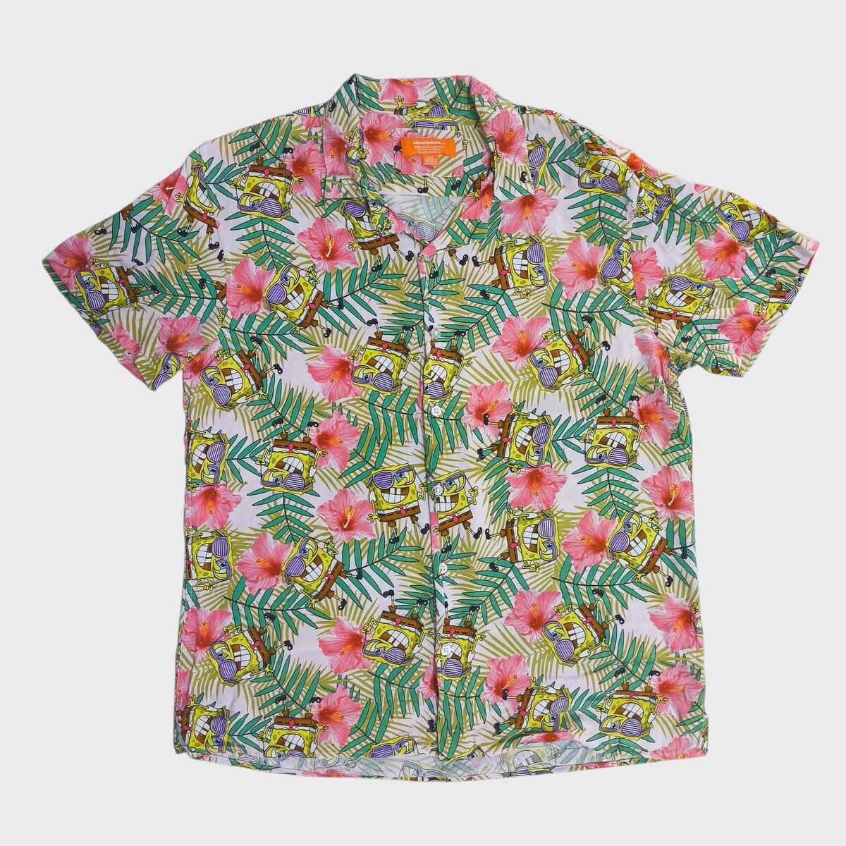 Nickelodeon ลายสพันจ์บ็อบ  Size M อก 46