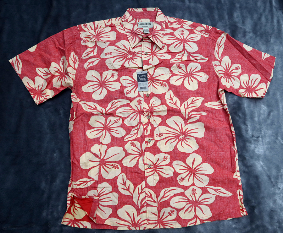 Cooke Street Honolulu /48/50/52 เสื้อเชิ้ตแขนสั้น 5 สีลายสวยใหม่แท้ รวมส่ง Flash