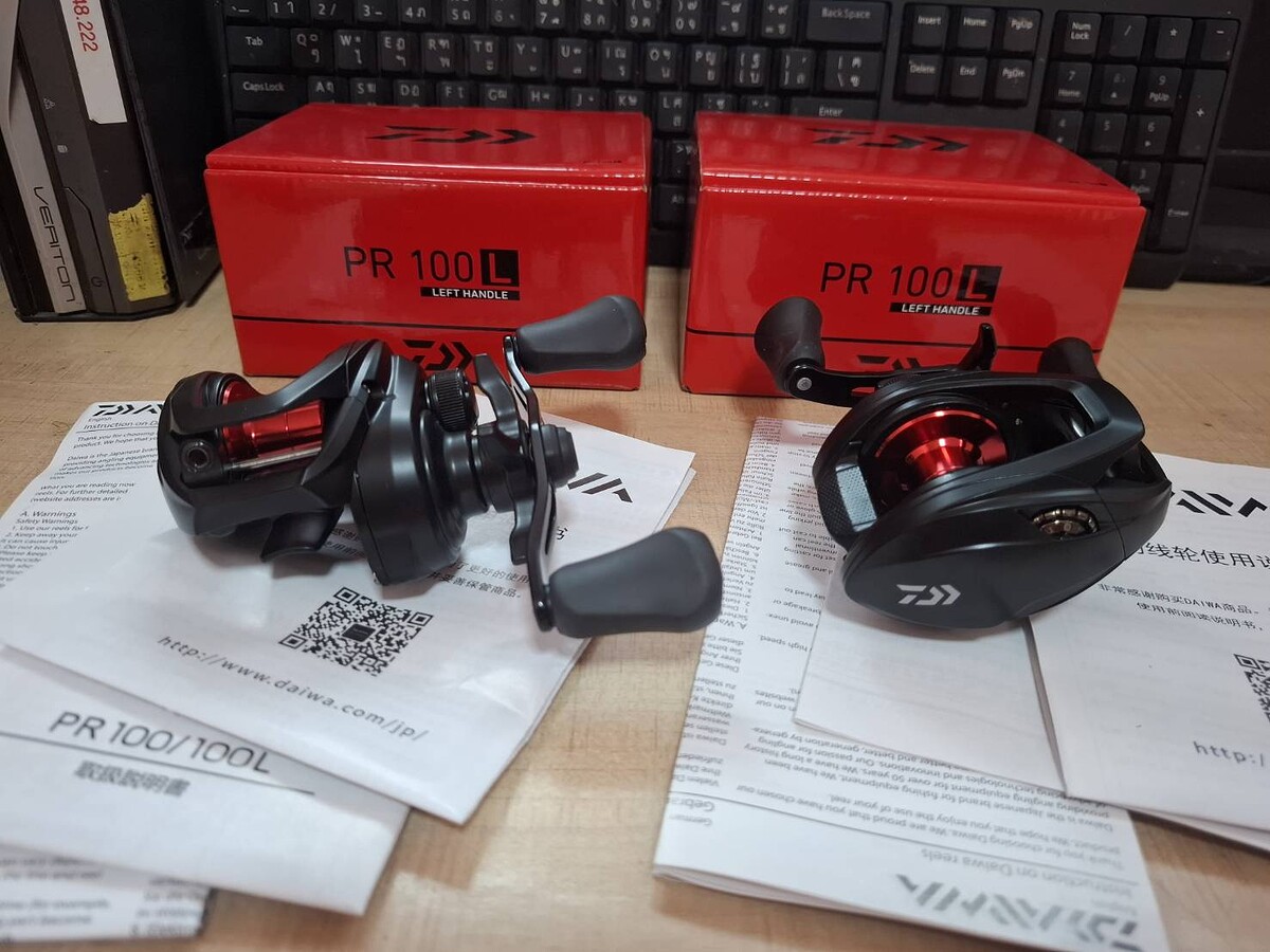 Daiwa pr100l หมุนซ้าย..1คู่
