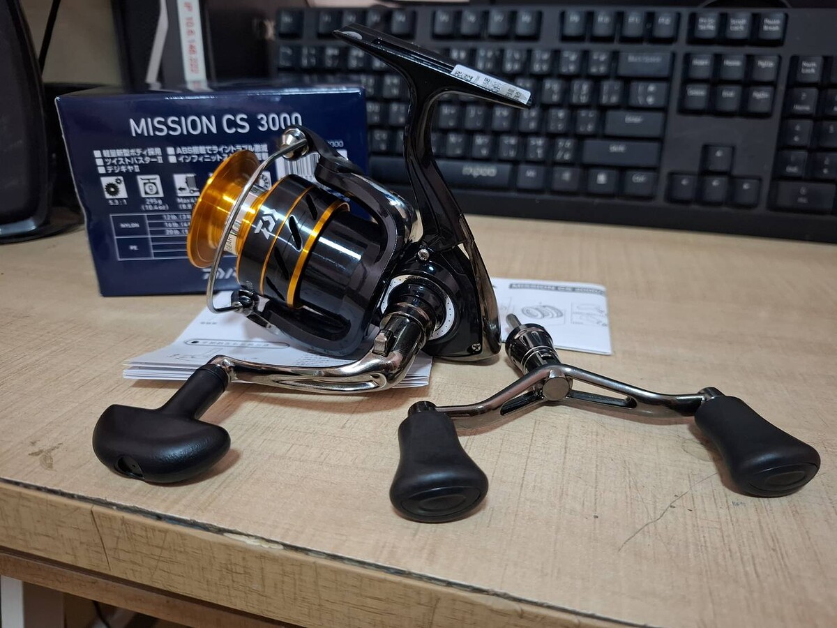 Daiwa เบอร์ 3000 แถมแขนคู่