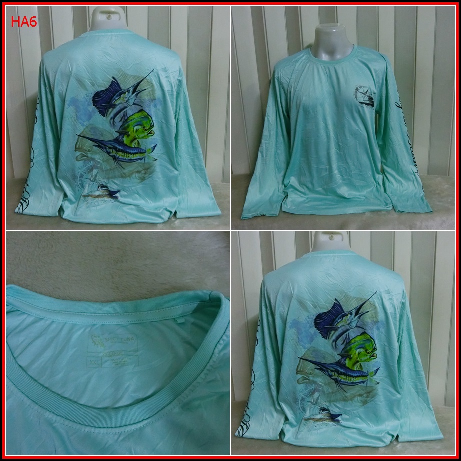 HA6. SPICY TUNA  ใส่ออกทริปกลางแจ้ง เดินป่า แคมปิ้ง ชนิดเนื้อผ้าแห้งไว  Size 2XL อก 50  นิ้ว / 30  น