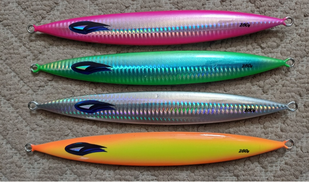 เหยื่อจิ๊กงานอันดามัน  ทรงเด็ดทูน่า ขนาด260g มี4สี 
