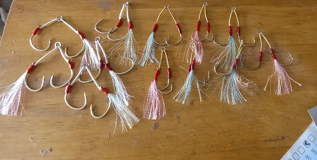 ตัวเบ็ดจิ๊กผูกสำเร็จ Handmade