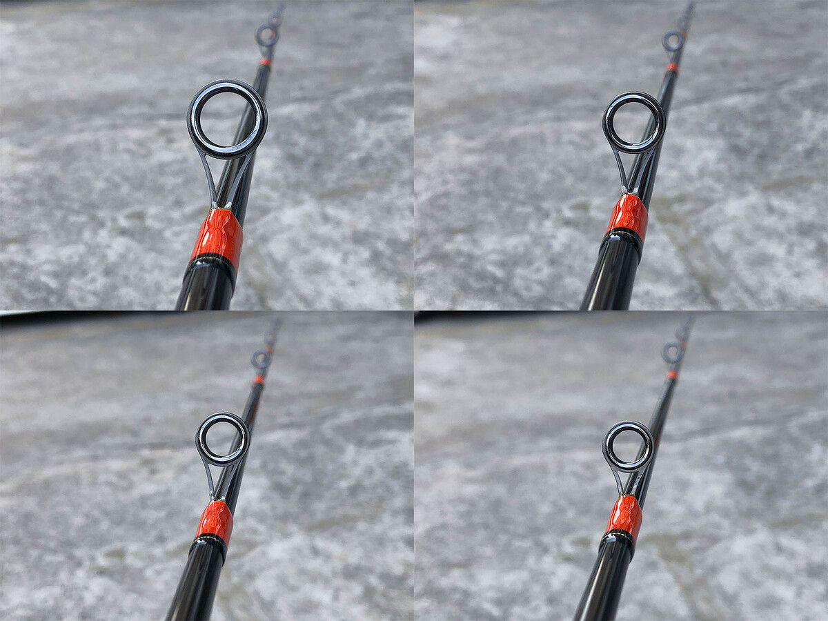 Tenryu SHORE RANCE SR1212-16 คัน 2 ท่อนต่อกลางยาว 12 ฟุต เวท 10-16lb คันสวยริ้วรอยน้อยมากๆ ไกด์ Fuji