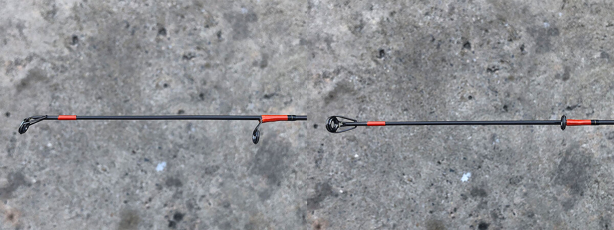 Tenryu SHORE RANCE SR1212-16 คัน 2 ท่อนต่อกลางยาว 12 ฟุต เวท 10-16lb คันสวยริ้วรอยน้อยมากๆ ไกด์ Fuji
