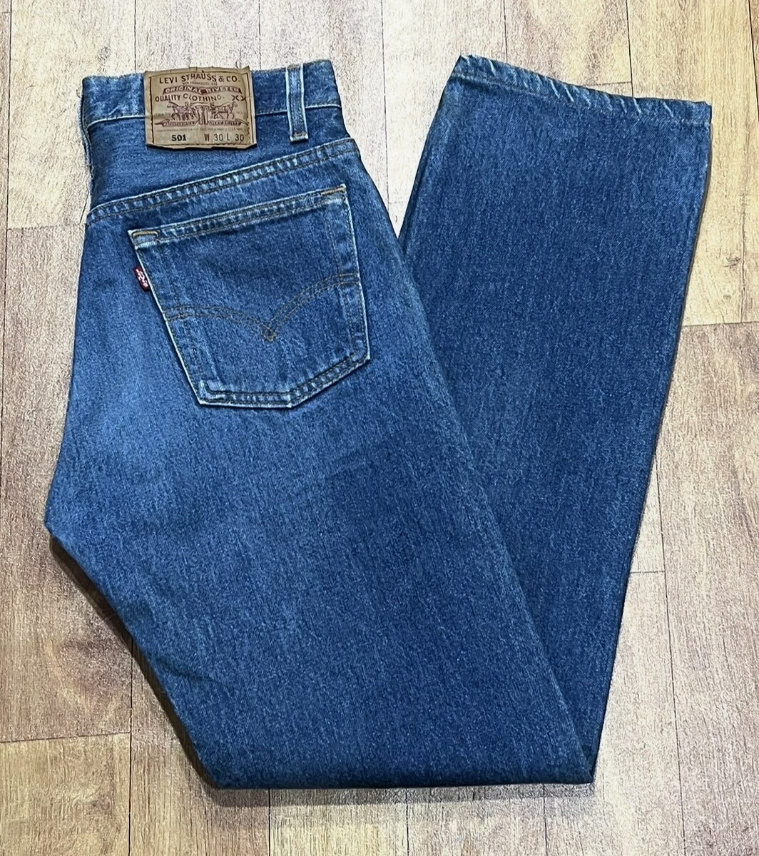 กางเกงยีนส์ VINTAGE 90S LEVI’S 501 USA JEANS 