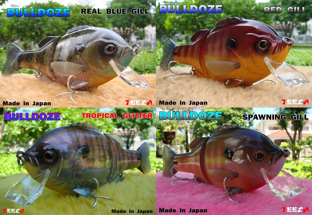 DEPS  BULLDOZE  &  BULLSHOOTER  160 - 190  Made  in  Japan  !
