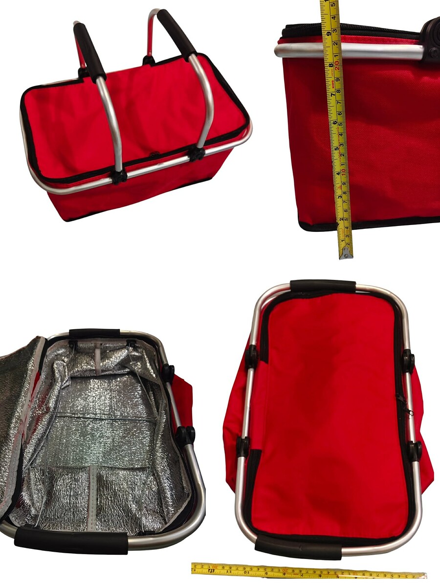 13.ตะกร้าปิคนิคตะกร้าหุ้มฉนวนขนาดใหญ่ 30L ขนาดใหญ่พิเศษ Cooling Cool Bag Box Picnic Camping Food Ice