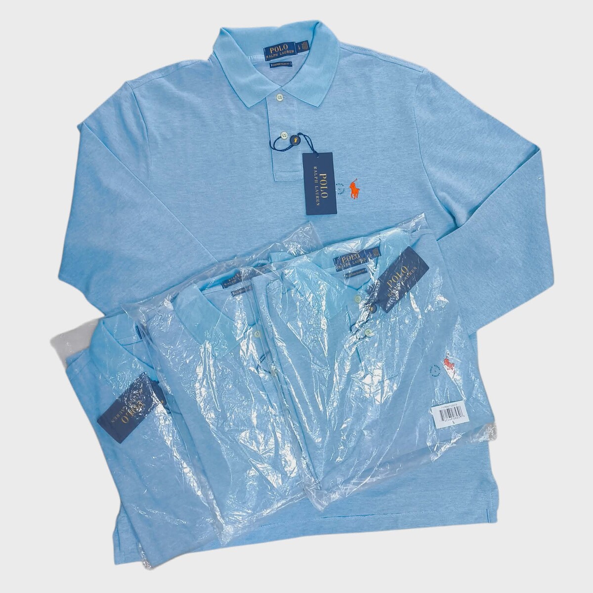 Polo Ralph Lauren อก44นิ้ว ป้าย แท็ก สติ๊กเกอร์ ห่อ ครบ