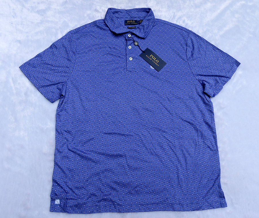 Polo Ralph Lauren custom slim fit /(48) เสื้อยืดปกโปโลแขนสั้นใหม่สีสวยใหม่แท้