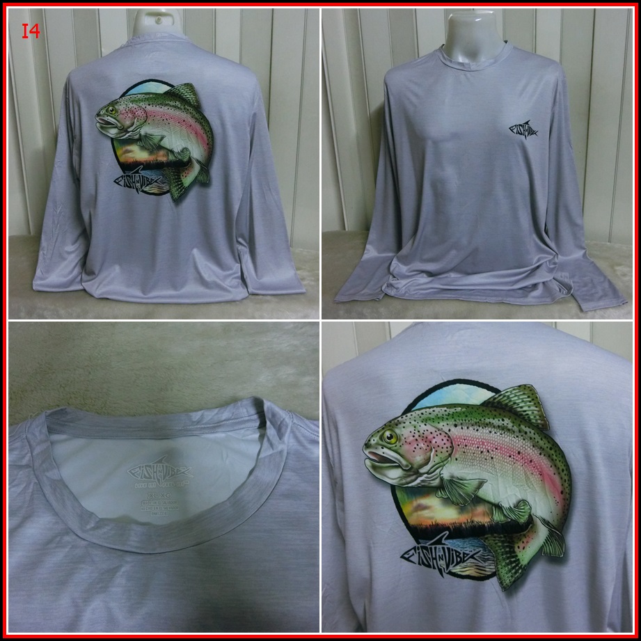 I4.เสื้อตกปลา Fish N Vibe ใส่ออกทริปกลางแจ้ง