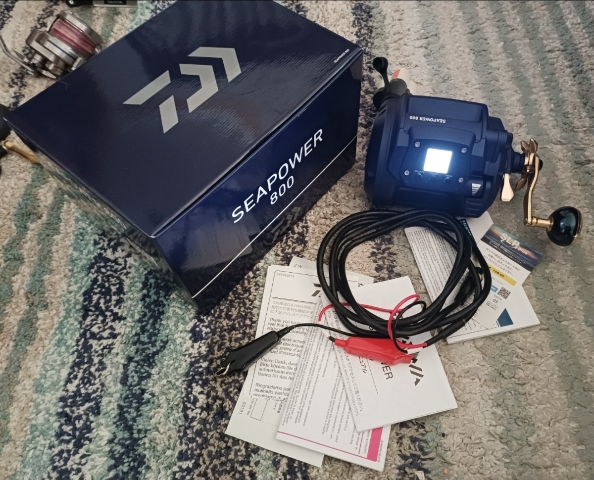 Daiwa  SEAPOWER800 ลงทริปเดียว สวยไร้ลอย