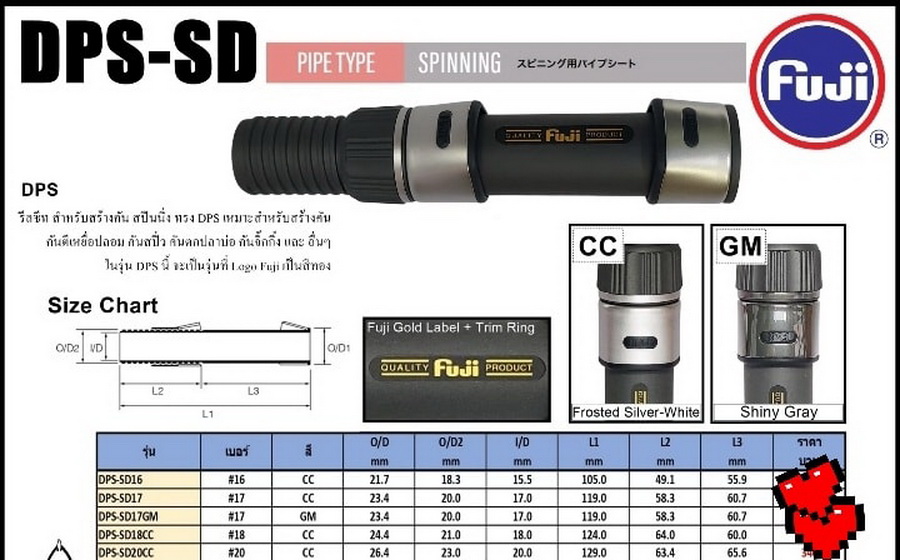 [center][q][b]รีลซีท FUJI  No.17 [/b]
---------------------------------
@ รีลซีทสปินนิ่ง เบอร์ 17