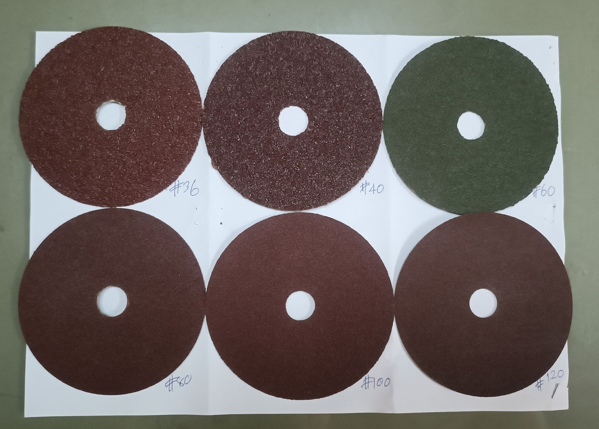 ขนาด 4"   เบอร์   40  60  80  100 และ 120

เบอร์  
        40  