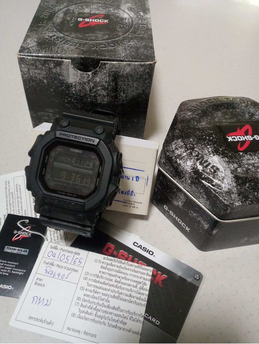 G-Shock GX-56BB-1DR # ยักษ์ดำ #  ฿฿฿ 2150รวมส่ง