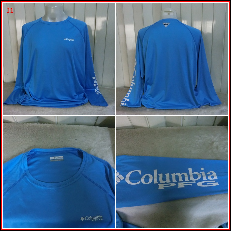 เสื้อใส่ตกปลา Columbia, simms,magellan ,underarmour  เนื้อผ้าบางกันร้อน  รหัส J