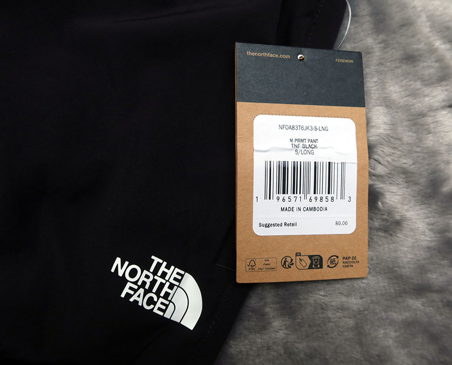 the north face windwall pants /S/M กางเกงขายาวผ้าแห้งเร็วลิขสิทธิ์แท้สวยใหม่