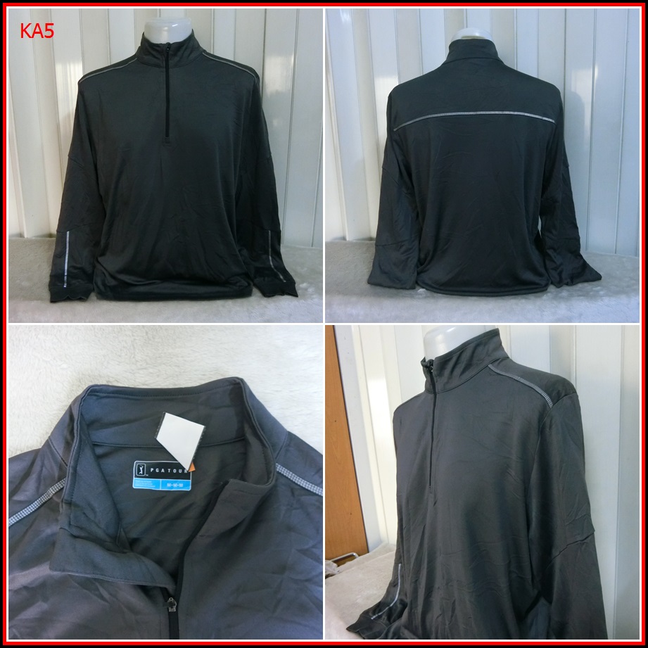 KA5. PGA TOUR  เสื้อ outdoor ใส่ออกทริปกลางแจ้ง ตกปลาเนื้อผ้าบางกันร้อน ชนิดเนื้อผ้าบางลแห้งไว Size 
