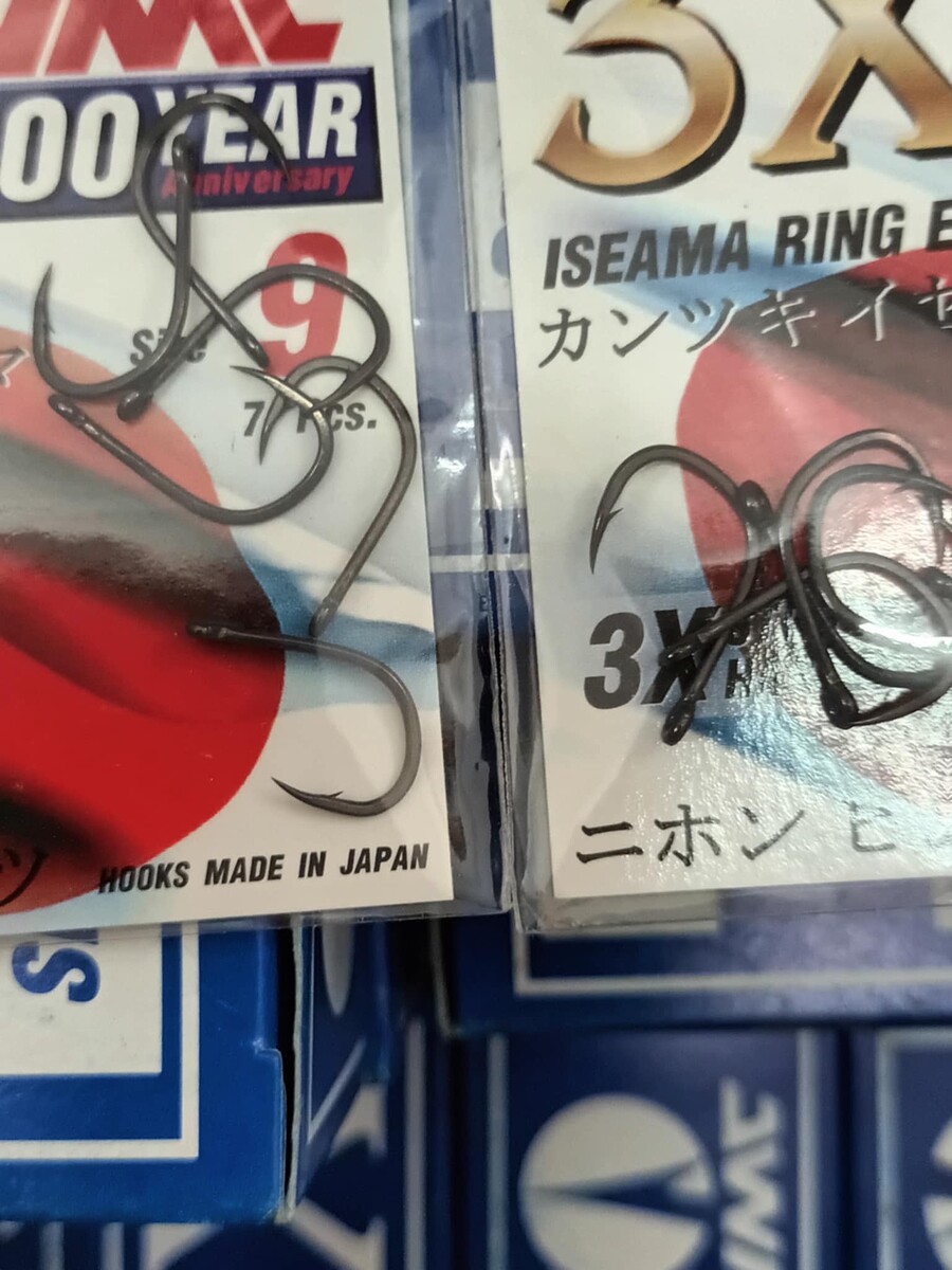  *** ล้างสต๊อก เบ็ด VMC ISEAMA  3X MADE IN JAPAN