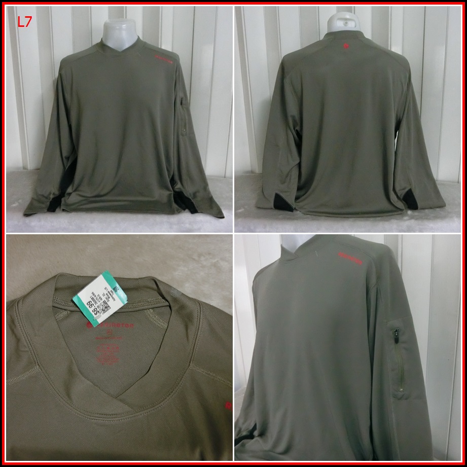 L7. เสื้อตกปลา  REDINTON  ใส่ออกทริปกลางแจ้งตกปลา ชนิดเนื้อผ้าบางลื่นๆ ชนิดผ้าแห้งไว  Size XL อก 48 